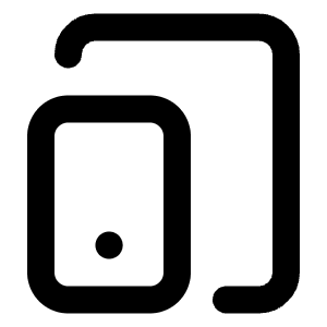 Tablet Smartphone Icon from Lucide Line Set