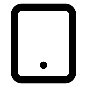 Tablet Icon from Lucide Line Set