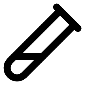 Test Tube Diagonal Icon from Lucide Line Set