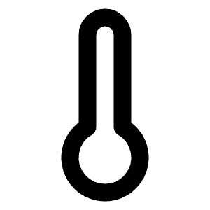 Thermometer Icon from Lucide Line Set