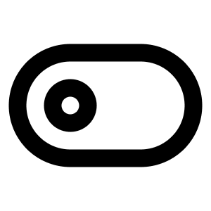 Toggle Left Icon from Lucide Line Set