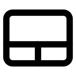Touchpad Icon from Lucide Line Set