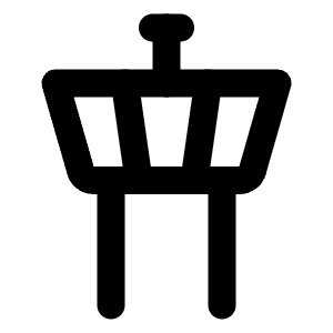 Tower Control Icon from Lucide Line Set