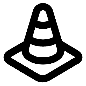 Traffic Cone Icon from Lucide Line Set