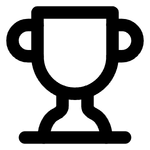 Trophy Icon from Lucide Line Set