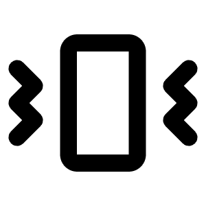 Vibrate Icon from Lucide Line Set