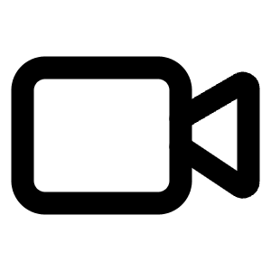 Video Icon from Lucide Line Set