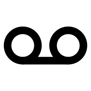 Voicemail Icon from Lucide Line Set