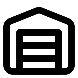 Warehouse Icon from Lucide Line Set