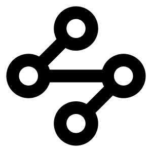 Waypoints Icon from Lucide Line Set