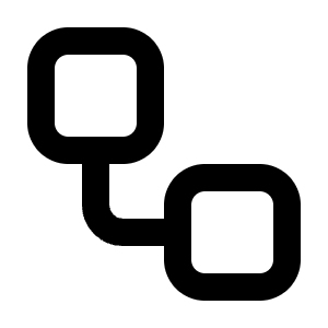 Workflow Icon from Lucide Line Set