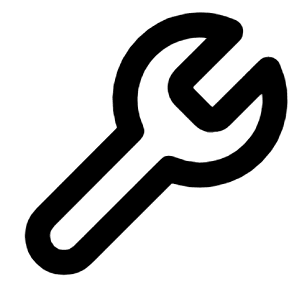 Wrench Icon from Lucide Line Set