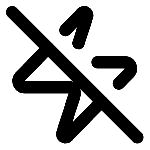 Zap Off Icon from Lucide Line Set