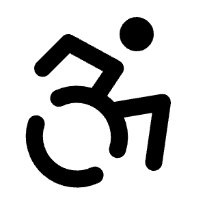 Accessibility Icon from Lucide Line Set