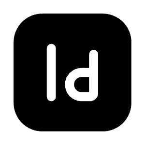 Adobe Indesign Icon from Iconoir Solid Set