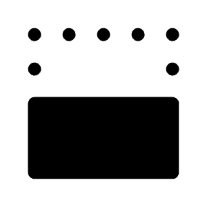 Align Bottom Box Icon from Iconoir Solid Set