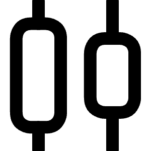 Align Horizontal Distribute Center Icon from Lucide Line Set