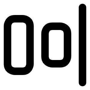 Align Horizontal Justify End Icon from Lucide Line Set