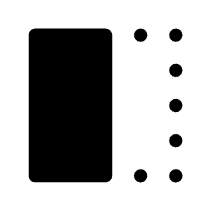 Align Left Box Icon from Iconoir Solid Set