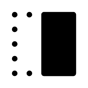 Align Right Box Icon from Iconoir Solid Set