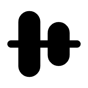 Align Vertical Center Icon from Majesticons Solid Set