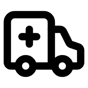 Ambulance Icon from Lucide Line Set