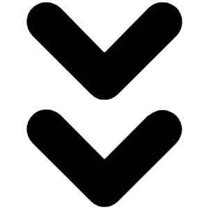 Angle Double Down Icon from Unicons Line Set