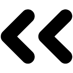 Angle Double Left Icon from Unicons Line Set