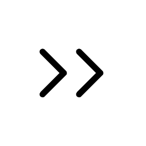 Angle Double Right Icon from Unicons Thinline Set