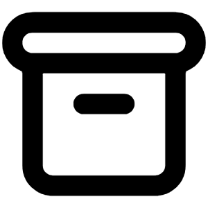 Archive Alt Icon from Unicons Line Set