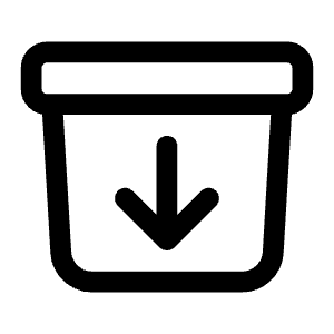 Archive Box Arrow Down Icon from Heroicons Outline Set