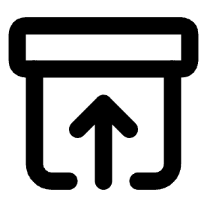 Archive Restore Icon from Lucide Line Set