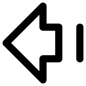 Arrow Big Left Dash Icon from Lucide Line Set