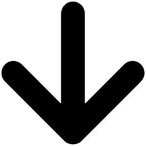 Arrow Down Icon from Unicons Line Set