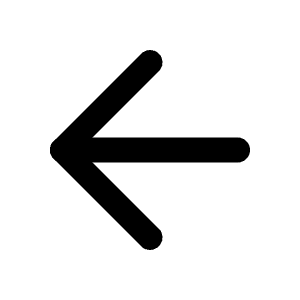 Arrow Left Icon from Feather Set