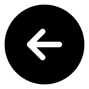 Arrow Left Circle Icon from Iconoir Solid Set