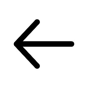 Arrow Left Icon from Mynaui Line Set