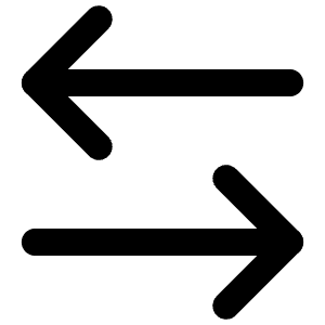 Arrow Left Right Icon from Lucide Line Set