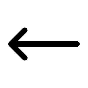 Arrow Long Left Icon from Heroicons Outline Set