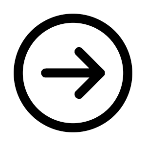 Arrow Right Circle Icon from Mynaui Line Set