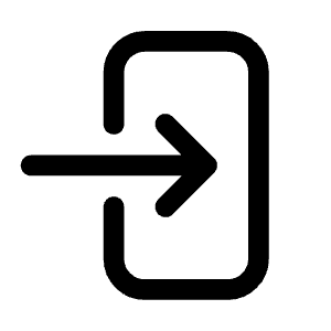 Arrow Right End On Rectangle Icon from Heroicons Outline Set