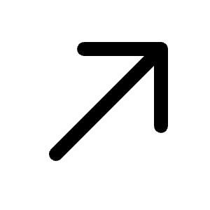 Arrow Top Right Icon from Radix Set