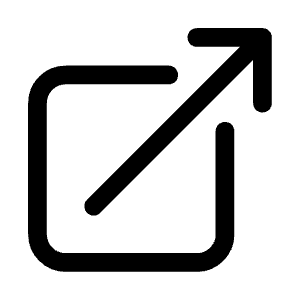 Arrow Top Right On Square Icon from Heroicons Outline Set