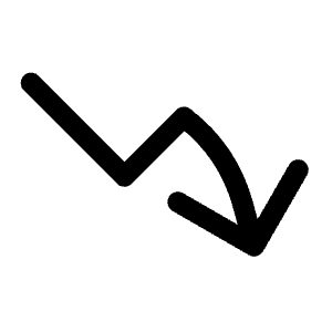 Arrow Trending Down Icon from Heroicons Outline Set