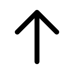 Arrow Up Icon from Radix Set