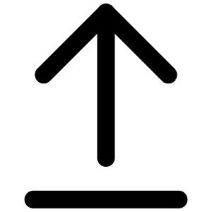 Arrow Up From Line Icon from Lucide Line Set