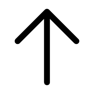 Arrow Up Icon from Heroicons Outline Set