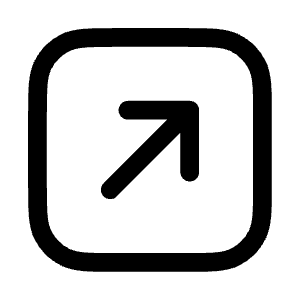 Arrow Up Right Square Icon from Mynaui Line Set
