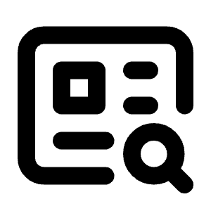 Article Search Line Icon from Majesticons Line Set