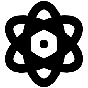 Atom Icon from Unicons Line Set